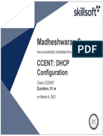 CCENT - DHCP Configuration