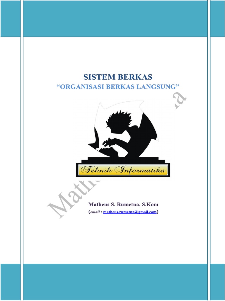 Bab Iv Organisasi Berkas Langsung | PDF