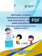 Buku Protokol Layanan Dukungan Kesehatan Jiwa Psikososial Anak Dan Remaja Pada Masa AKB Pandemi COVID-19