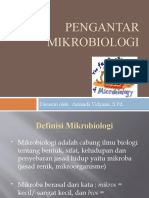 Pengantar Mikrobiologi