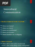 Intercultural Communication