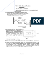 MIN-324: Finite Element Methods Assignment 1