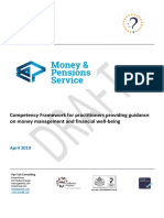 Competency framework for money guidance practitioners
