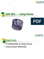 DAP 003 - Using Mouse