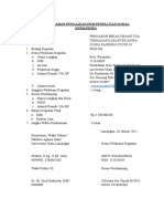 Pengesahan Pengajuan PKM Penelitian Sosial Humaniora