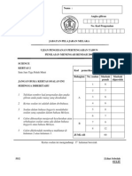 UP Pertengahan Sains PMR Kertas 2