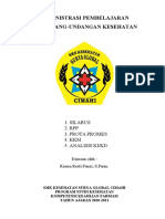 Administrasi Pembelajaran Perundang-Undangan Kesehatan: 1. Silabus 2. RPP 3. Prota Promes 4. KKM 5. Analisis Ki/Kd