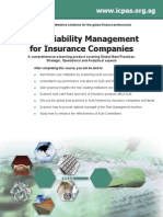 Asset Liability Management For Insurance Companies