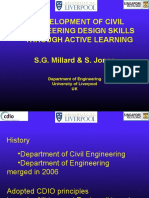 Development of Civil Engineering Design Skills Through Active Learning