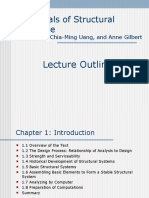 Fundamentals of Structural Analysis, 3/e: Lecture Outline