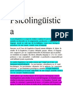 Psicolingüística Expo