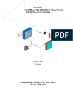 Dasar Menggambar Refrigersi & Tata Udara Dengan Auto Cad 2004