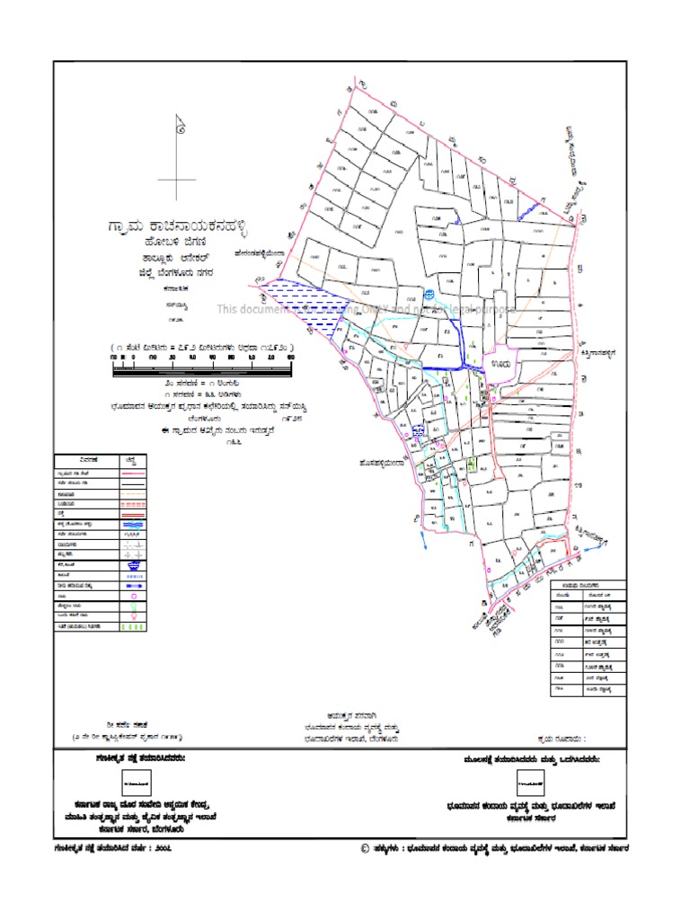 Rajakaluve Map Print PDF