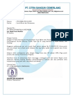 Surat Penawaran Perumahan