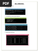 Class XI Practical Assignment Mysql | PDF | Table (Database) | Databases
