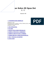 A.G. - Informe Sobre El Opus Dei