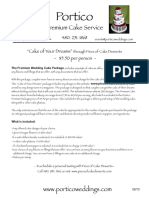 Portico Cake Services
