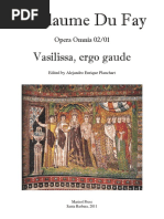 Vasilissa, Ergo Gaude: Guillaume Du Fay