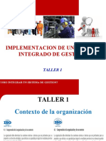 Talleres - Implementación de Un SIG