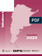 Indicadores de salud Argentina 2020
