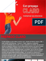 Presentacion Claro Movil Pre y Pos Pago