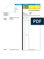 Daftar Nilai Fiqih Kelas X MIPA-1 SMT - II (Dua) TP. 2019