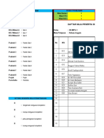 Daftar Nilai Bahasa Inggris Kelas XII MIPA-1 SMT - II (Dua) TP. 2019