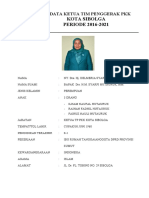 Biodata Ketua Tim Penggerak PKK Terbaru