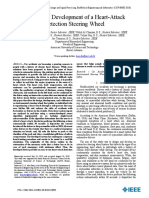 Design and Development of A Heart-Attack Detection Steering Wheel