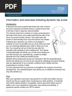 Dynamic Hip Screw - Apr20