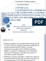 El Impacto de Las Certificaciones en El Comercio Global de Alimentos, La Global Food Safety Initiative (GFSI) y Su Relación Con ISO 22000 y La NOM-251-SSA1-2009