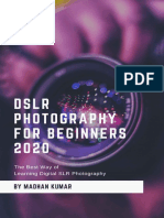 Learning Digital SLR Photography