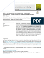 Effects and Interactions Between Phytase, Xylanase and Β-glucanase on Growth Performance and Nutrient Digestibility in Nile Tilapia