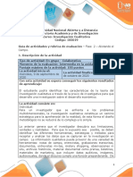 Guía de Actividades y Rubrica de Evaluación - Unidad 1 - Fase 2 - Alistando El Campo.