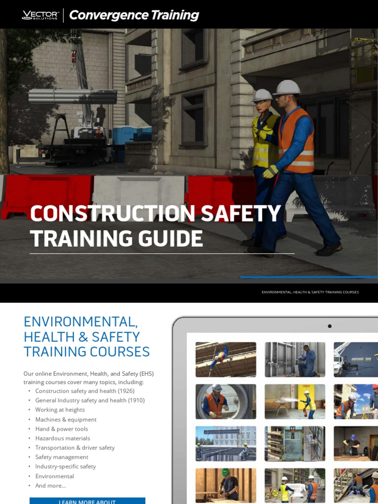 Seguridad En La Construcción Guía De Capacitación Pdf