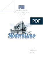 Modernismo Historia III