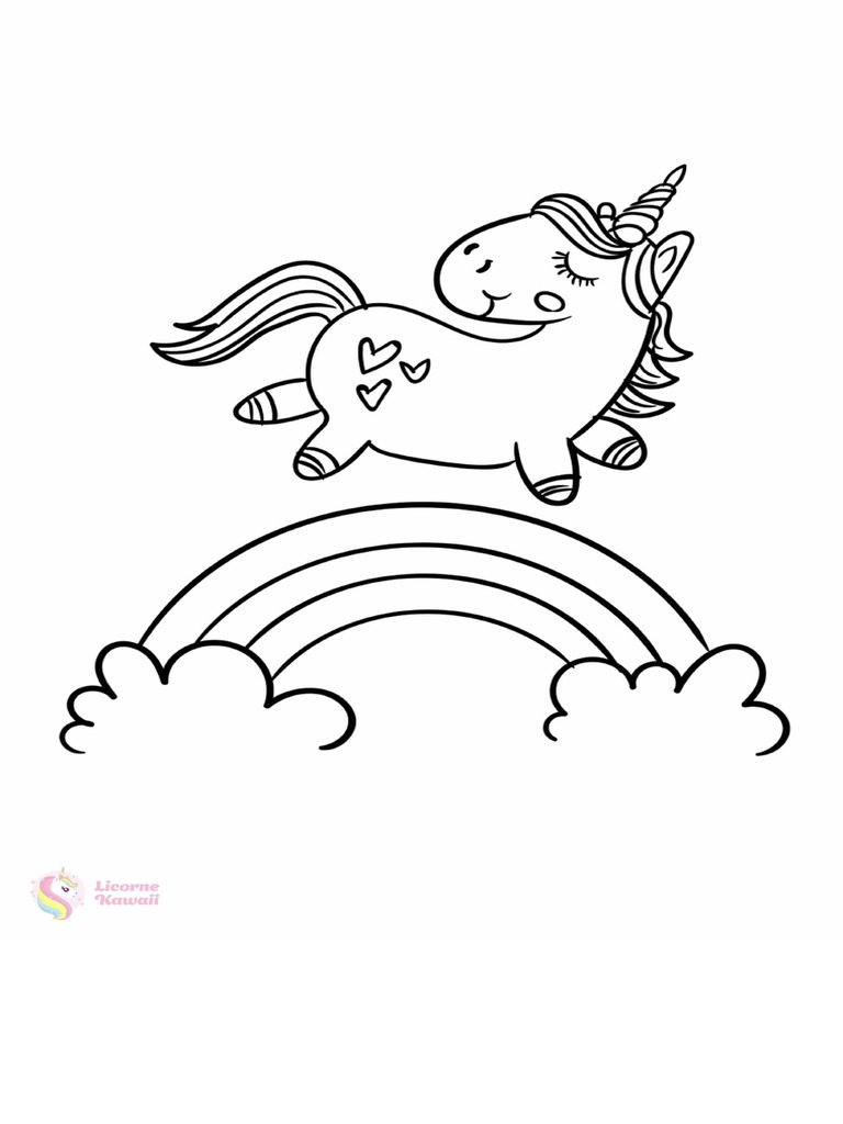 Imprimer Coloriage Coloriage Licorne Kawaii La-Licorne-Kawaii-Arc-En-Ciel-Dessin-Coloriage-A-Imprimer-Licorne-Kawaii -  JPG 2 480 × 3 508 Pixels | PDF