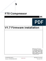 EMU000.02 - F70 V1.7 Firmware Installation