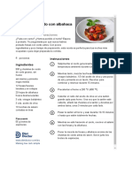 Recetas Keto - Dieta Cetogenicaplato Low Carb de Chuletas de Cerdo Con Albahaca y Fresas - Diet Doctor