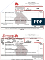 Fact 003368 Inst. Educ. y Agricola Nuestra Señora de La Candelaria