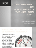 Activ. Timp Liber