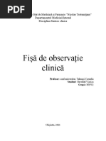 Fisa - Sinteze Clinice