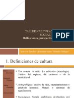 Taller Cultura y Cambio Social. Ybelice Briceño