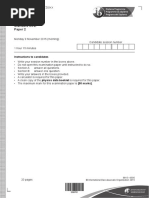 Physics Standard Level Paper 2: Instructions To Candidates