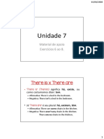 Unit 7 - Exercises 6 To 8 (Material de Apoio)