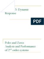 Chapter 3: Dynamic Response