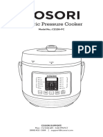 COSORI Electric Pressure Cooker