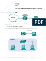 4.6.4.3 Lab - Using Wireshark to Examine TCP and UDP Captures