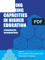 Alenoush Saroyan Mariane Frenay James E. Groccia-Building Teaching Capacities in Higher Education A Comprehensive International Model (2010)