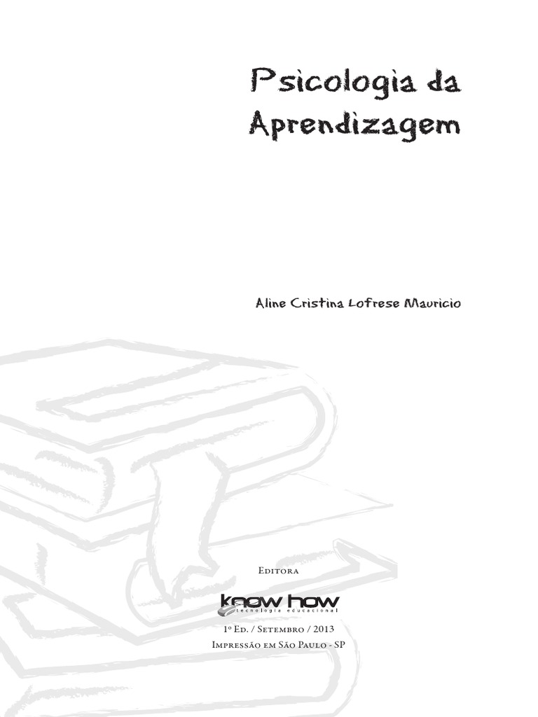 Psicologia Da Aprendizagem Unidades1e2 | PDF | Psicologia | Aprendizado